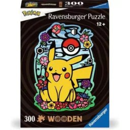 Puzzle de madera Ravensburger Pokémon Pikachu 300 piezas