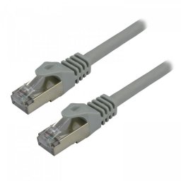 Cable de red MCL Cat7 S/FTP 0,15 m Gris RJ-45 a RJ-45