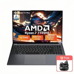 Portátil Blackview GamiBook 6 16" AMD Ryzen 7 7735HS 16 GB 512 GB SSD Radeon 680M Windows 11 Pro