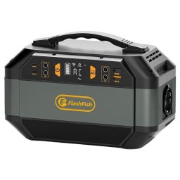 Estación de energía Flashfish P56 288,6Wh 9 puertos AC, DC y USB Batería Li-ion Pantalla LED