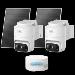 Cámara IP Eufy C36 2K Visión Nocturna Exterior Kit 2 cámaras blancas