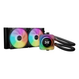 Refrigeración líquida Be quiet Light Loop IO LCD 240mm 2 ventiladores RGB