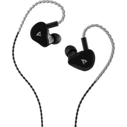 Auriculares Sharkoon Stealthbite con cable jack 3,5 mm, micrófono extraíble, negro