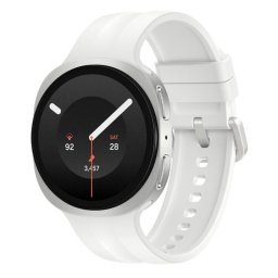 Samsung Galaxy Watch9 Bluetooth GPS NFC 40mm Plata Correa Crema Talla Única