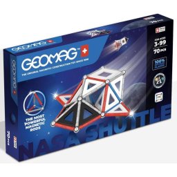 Geomag Classic Panels Rocket NASA Magnético 70 piezas