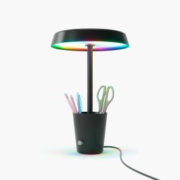 Nanoleaf Umbra Cup Lámpara de Mesa Inteligente Wi-Fi 6E 16M Colores Negro