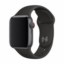 Devia Deluxe Sport Band Correa Deportiva Negra para Apple Watch 42/44mm