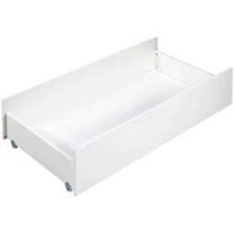 Baby Price Cajón para cuna de madera blanca 14x112x59cm
