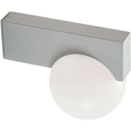 Lucande Lámpara de pared led exterior de aluminio gris