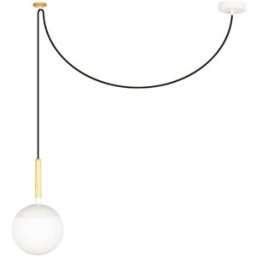 FARO BARCELONA Lámpara de suspensión pc blanco mate 18.5x18.5x300 cm