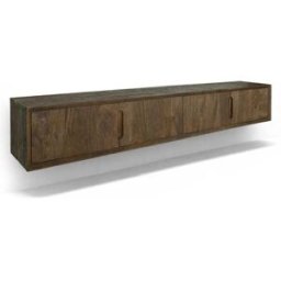 Moloo Mueble tv de 220 cm marrón