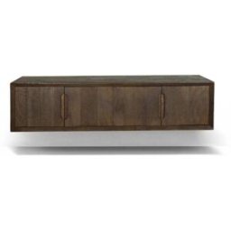 Moloo Mueble tv de 140 cm marrón