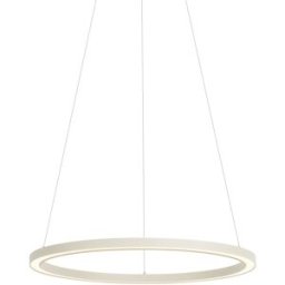 QAZQA Lámpara colgante diseño beige led 60 cm