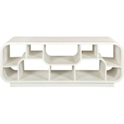 Moloo Mueble tv de 130 cm blanco