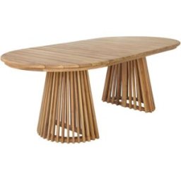 Moloo Mesa de comedor de 200 cm marrón