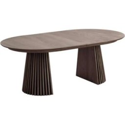 Moloo Mesa de comedor de 200 a 300 cm marrón oscuro
