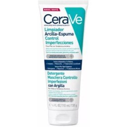 Cerave Espuma limpiadora con arcilla antiimperfecciones 118 ml