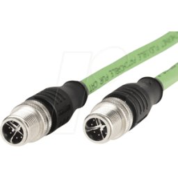 METZ CONNECT M12 VBL802 - Cable de conexión M12, 8 polos, 2 m
