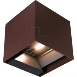 V-TAC VT-23824 - Luz solar de pared, 9 W, 800 lm, CCT, marrón, IP65