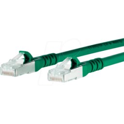 METZ CONNECT BTR 130845A055-E - Cable de interconexiones RJ45 Cat.6a S/FTP 10,0 m verde