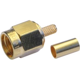 TELEGÄRTNER TG 100024595 - SMA enchufe de crimpado para RG-316 / U chapado en oro soldadura
