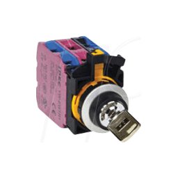 IDEC ID CW4K31BE20 - Interruptor de llave CW, 28 mm, 2 no.