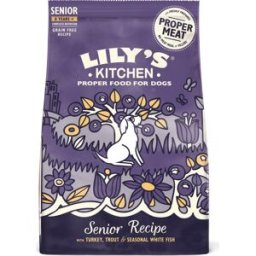 Lily's Kitchen Senior Pavo y Trucha Pienso para Perros 2 x 7 kg