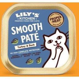 Lily's Kitchen Smooth Paté de Pavo y Pato Gatos 85 gr