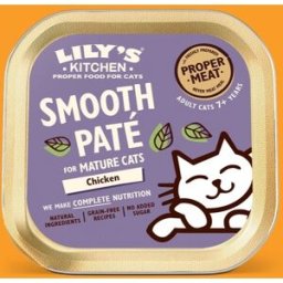 Lily's Kitchen Smooth Paté de Pollo Mature Gatos 19 x 85 gr