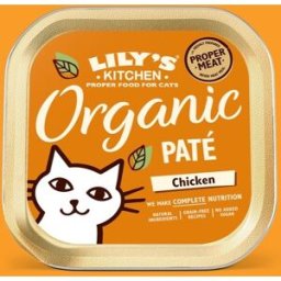 Lily's Kitchen Organic Paté de Pollo Gatos 85 gr