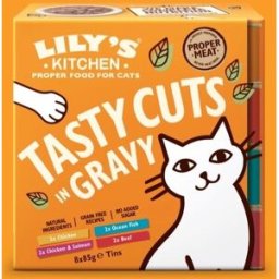 Lily's Kitchen Lily's Tasty Cuts in Gravy Multipack para Gatos 8 x 85 gr