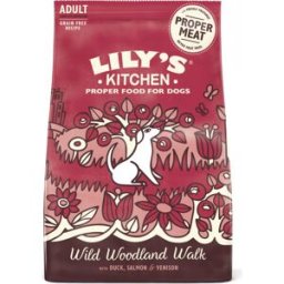Lily's Kitchen Adult Pato, Salmón y Ciervo para Perros 2 x 12 kg