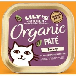 Lily's Kitchen Organic Paté de Pavo Gatos 85 gr