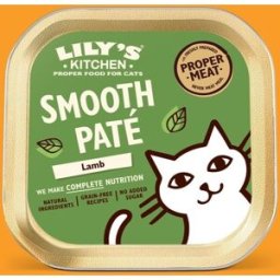 Lily's Kitchen Smooth Paté de Cordero Gatos 12 x 85 gr
