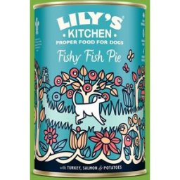 Lily's Kitchen Pastel de Pescado con Pavo Lata para Perros 400 gr