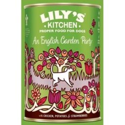 Lily's Kitchen Pollo, Patatas y Fresas Lata para Perros 400 gr