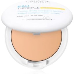 Eau Thermale Water Cream Tinted Compact Spf 30 Polvos Sedosos Para Unificar El Tono De La Piel 10 G