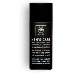 Apivita MEN’S Care crema antiarrugas y antifatiga facial y ojos 50 ml