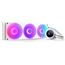 NZXT Kit de Refrigeración Líquida CPU Kraken 360 V2 RGB Blanco