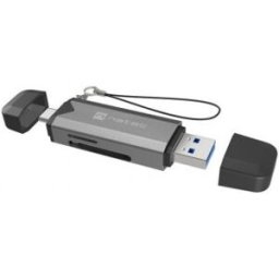 Natec Gene LECTOR DE TARJETAS NATEC SCARAB 3 USB 3.1 GEN 1 USB-A + USB-C SD/MICRO SD
