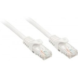 Lindy Rj45/Rj45 Cat6 0.5m cable de red Blanco 0,5 m U/UTP (UTP)