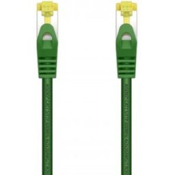 Aisens Cable De Red Latiguillo RJ45 LSZH Cat.7 600 MHz S/FTP PIMF AWG26, Verde, 2.0 m