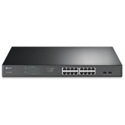 Tp-Link TL-SG1218MPE switch Gestionado Gigabit Ethernet (10/100/1000) Negro Energía sobre Ethernet (