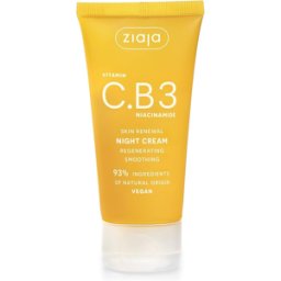 Ziaja Vitamina C.B3 Niacinamida Crema Facial de Noche Regeneradora