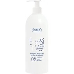 Ziaja Sensitive Gel Limpiador Rostro y Cuerpo para Pieles Sensibles