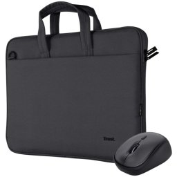 Trust Bologna Pack Ratón Wireless + Maletín hasta 16" Negro