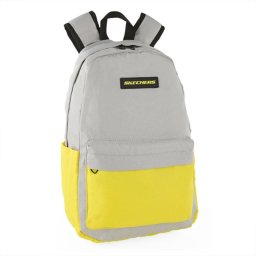 Skechers S1127 Mochila para Portátil 14" Gris-Amarilla