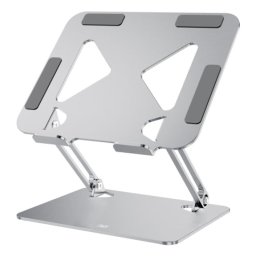 TnB iClick Soporte Metálico Ajustable para Portátiles hasta 17" Plata