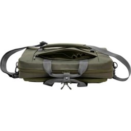 Bandolera modular HP para portátil 15.6" poliéster resistente al agua 22L verde/gris