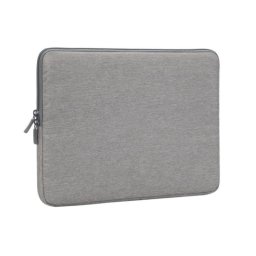 Funda Rivacase Suzuka Gris 15.6" Poliéster Resistente al Agua Monocromo